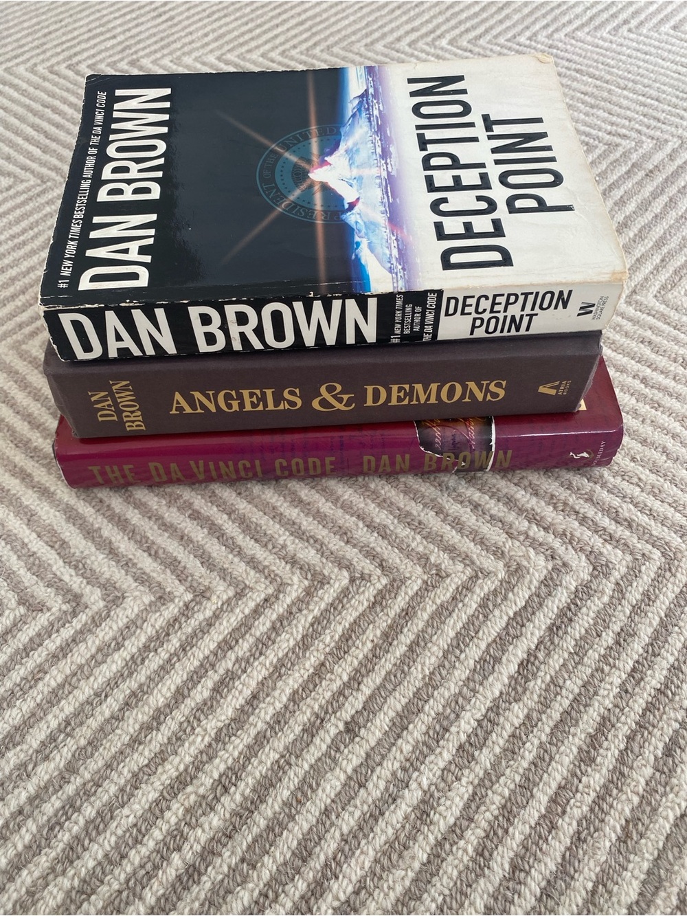 Dan Brown Books (3)